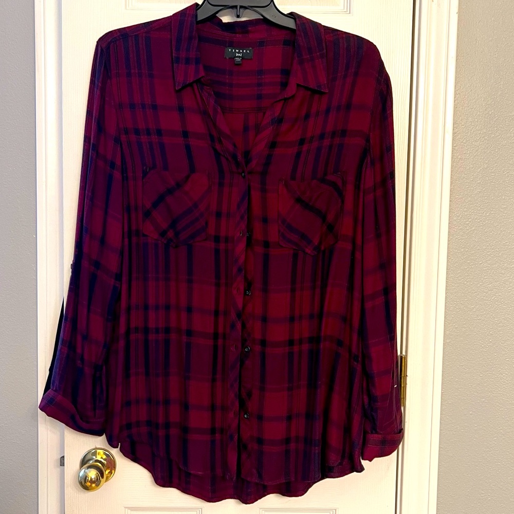 Stitch Fix Womens Tinsel Blouse-XXL